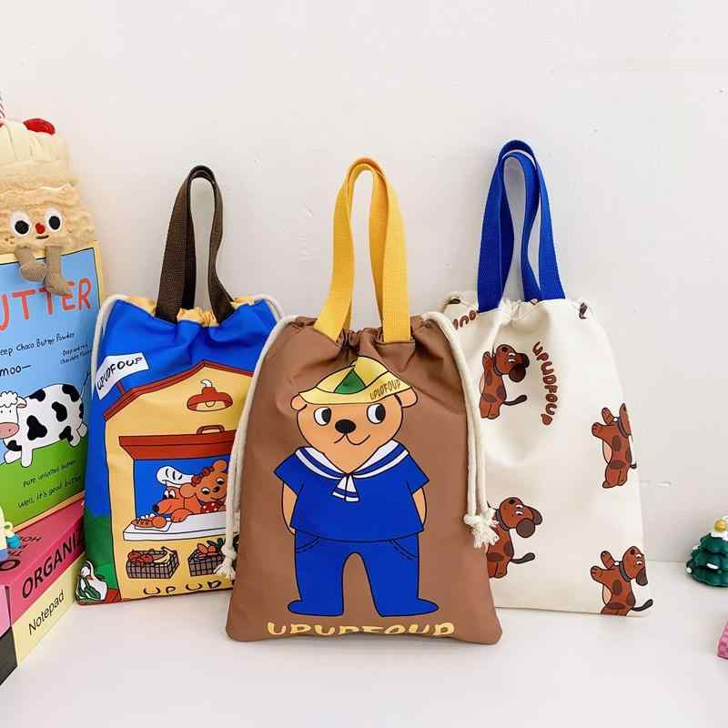 子供 ショルダーバッグ 幼稚園 カートゥーン かわいい 大容量 肩掛け 手提げ ナイロン 超軽量 カジュア..