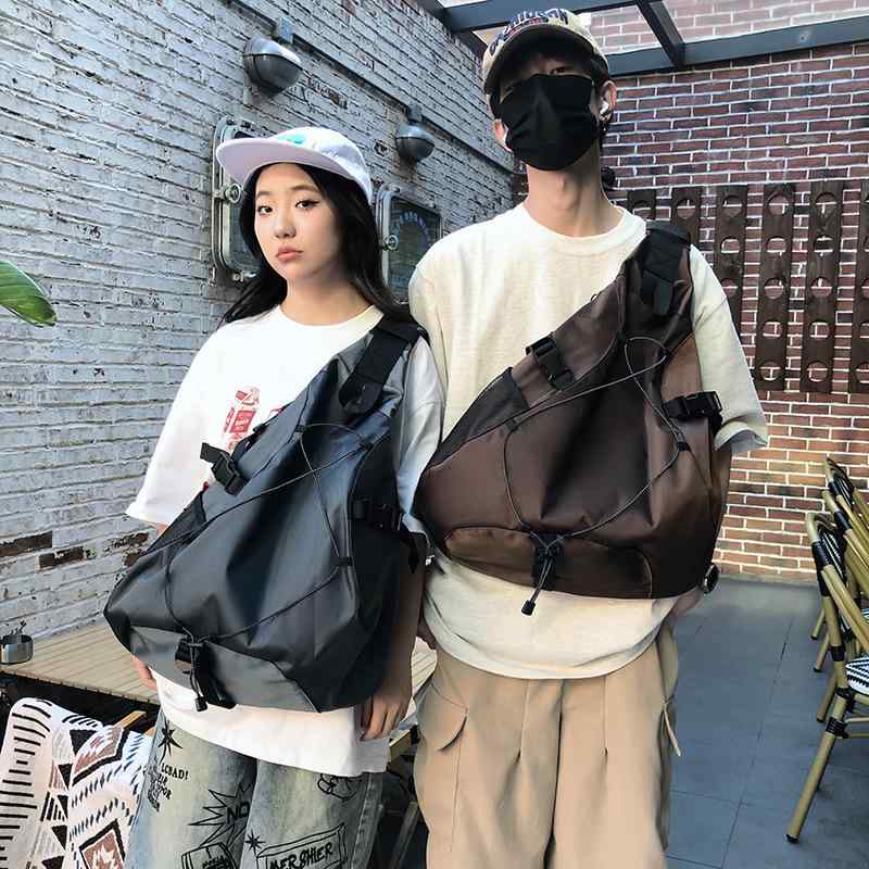 メンズ ショルダーバッグ 大容量 鞄 ナイロン 撥水 無地 黒 ブラック グレー ブルー コーヒー色 10イン..