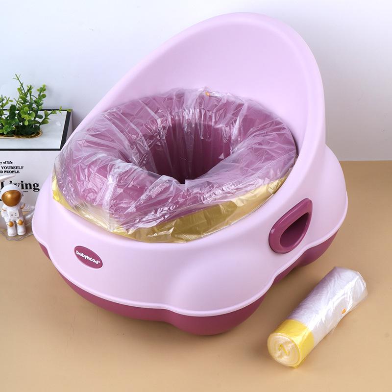 おむつ用ごみ袋 ベビー 厚手 子供用 ポータブル トイレ ゴミ袋 使い捨て ビニール袋 収納 巾着袋