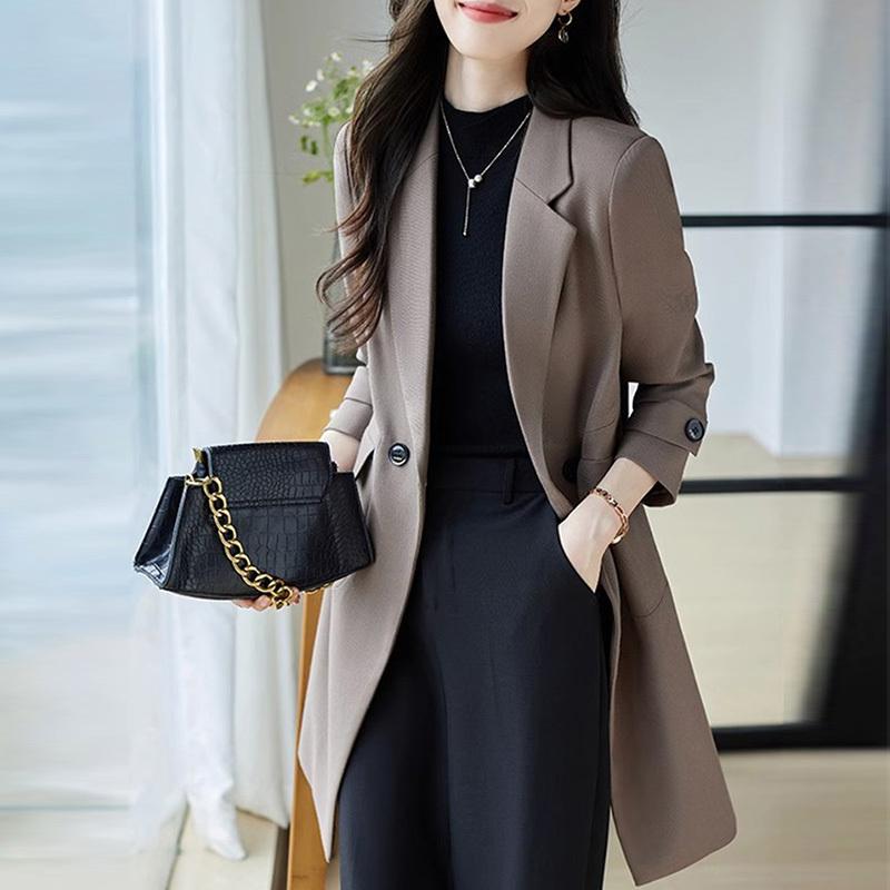 秋服 レディース ファッション オシャレ カワイイ シンプル 大人カワイイ 大きいサイズ ミドル丈 ウインドブレーカー ジャケット 春秋冬 ハイエンド キルティ...