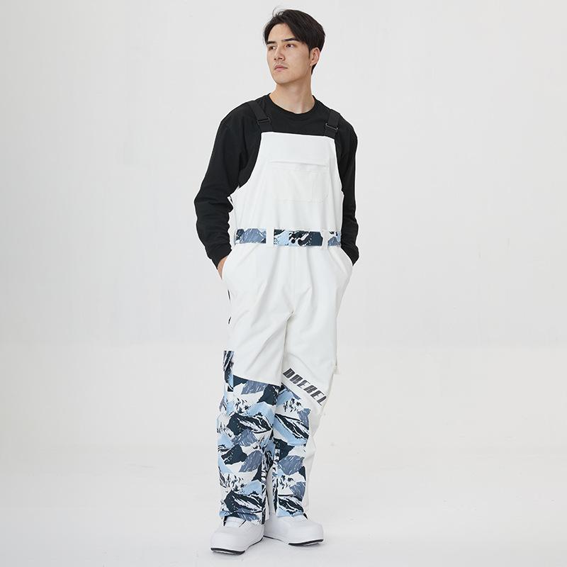 メンズ スキーウェア プロ仕様 屋外 冬 厚手 スキー 服 パンツ ダブル ボード スノーボード スーツ ジ..