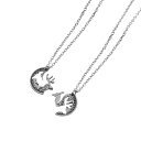 【送料無料】Mies’ ペアネックレス M-NP0003 鹿の形を象った個性的なアイデアのペンダント ペアネックレス かわいい アクセサリ ブローチ きれい 綺...