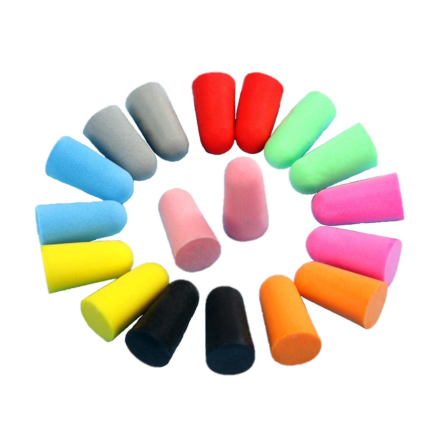 【送料無料】Mies’ 耳栓マルチカラー9個セット（ケース付き） 高級 使い捨て耳栓 コード無し 9個パック 収納付 気持ちいい 清潔 家庭用 収納BOX付 携帯便利 アイディア商品