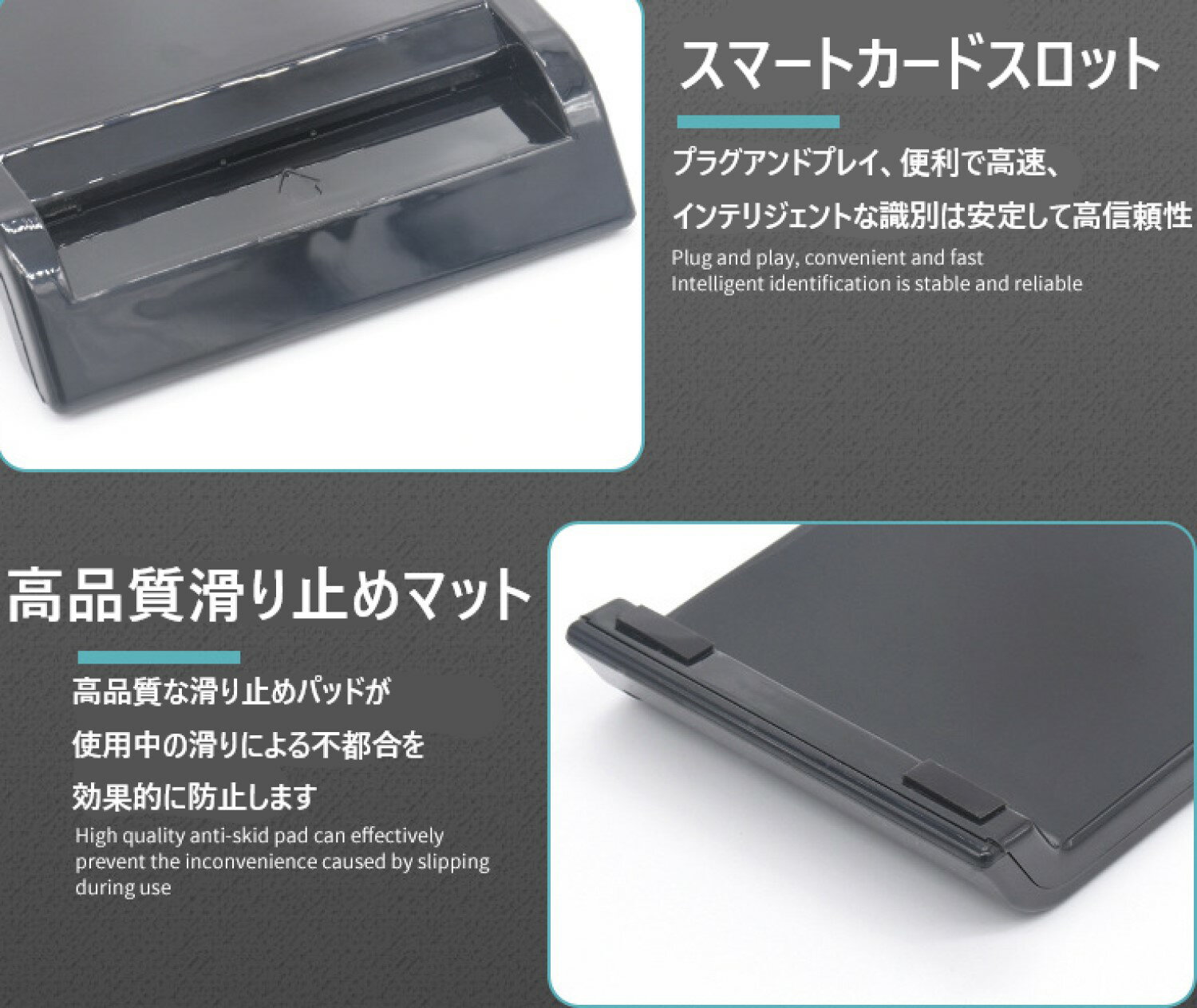 【 楽天スーパーSALE 15%OFF 】【送料無料】Mies' ICカードリーダー 接触型 マイナンバー対応 自動認識 icカードリーダーライタ USB接続型 設置不要 国税電子申告 e-Tax対応 自宅で確定申告 Windows/ 7/ 8/ 10/ 11・ Mac OS 10.11.1以上システム対応 ドライバ CD-ROM付き