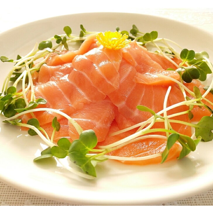 お刺身サーモン 約650g 冷凍 サーモン 刺身用 半身 刺身 チリ産 冷凍サーモン トラ...