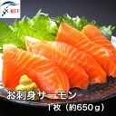 お刺身サーモン 約650g 冷凍 サーモン 半身 刺身 チリ産 冷凍サーモン トラウトサーモン おさしみ ギフト 生食 ロイン 骨なしサーモン 皮なし お刺身 ...