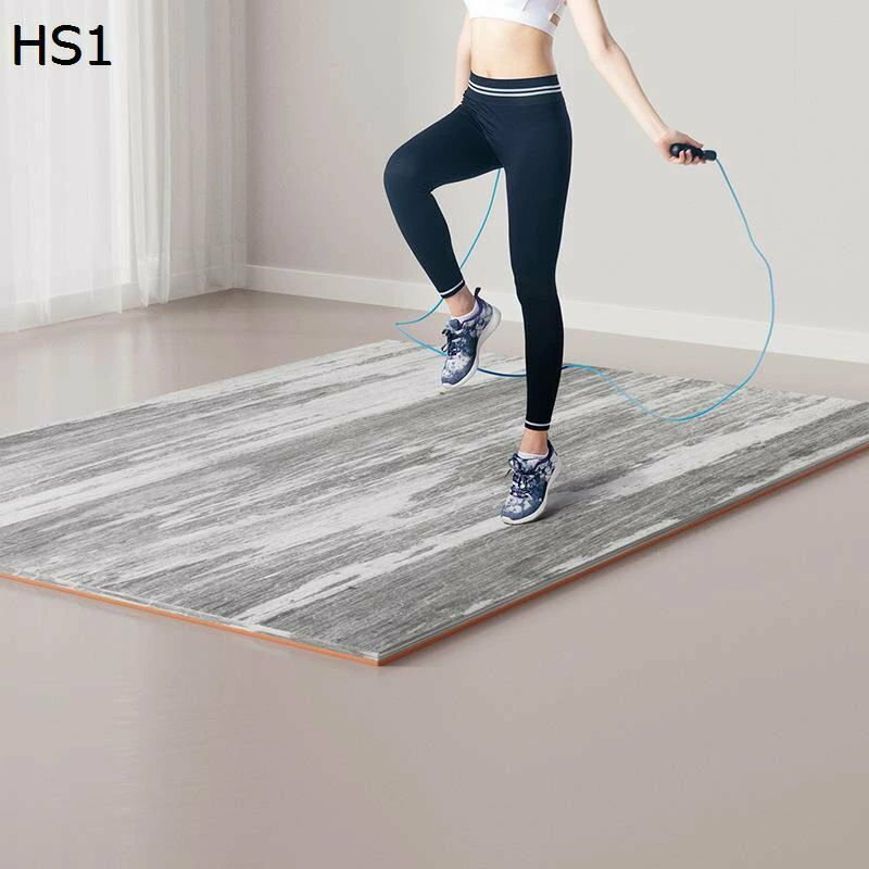 カーペット 防音ラグ 大判 ヨガマット トレーニング 防ダニ防臭 ナチュラル TPE防滑底 シンプル 通気性 洗えるラグ 床保護マット 滑り止め 敷物 フロアマット 振動吸収 ベッドルーム 屋内 新生活