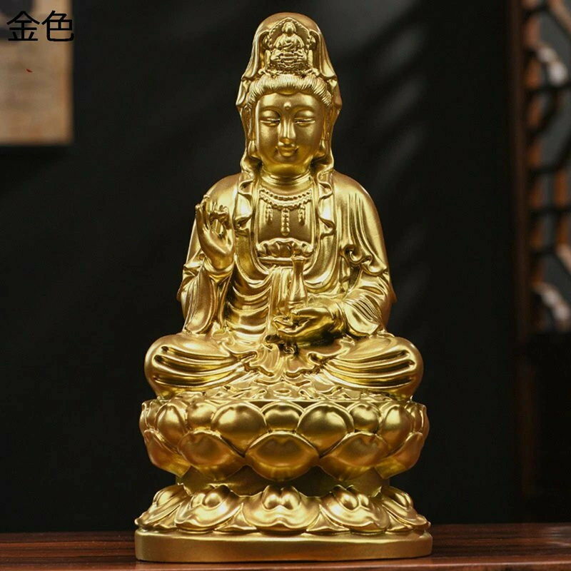 観音菩薩様 南海大聖 観音像 高級木彫り 仏壇仏像 観音様 木製 坐像 風水グッズ 縁起物 開運グッズ 厄..