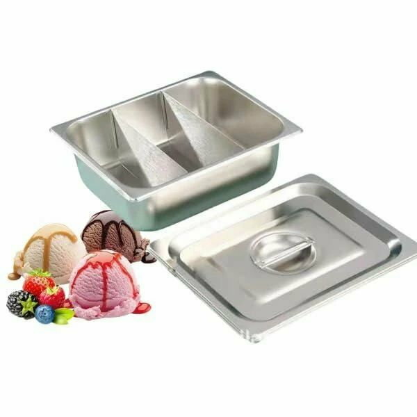 アイスクリーム容器、アイスクリーム製造用色分け洗面器、断熱コンパートメント容器、冷凍保存容器、ア..