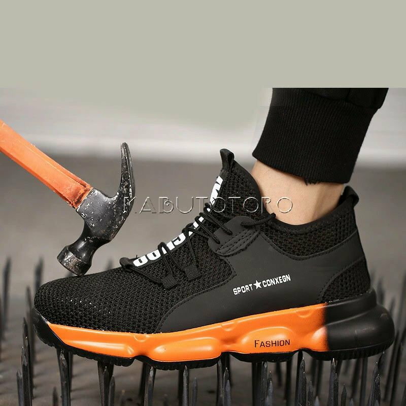 安全靴 レディース メンズ おしゃれ 作業靴 セーフティーシューズ 靴 先芯 疲れない 滑らない 滑り止め スニーカー あんぜん靴 ハイカット 蒸れない 農作業e 雪 鋼製先芯 通気性 釘踏み抜き防止 男女兼用 つま先保護