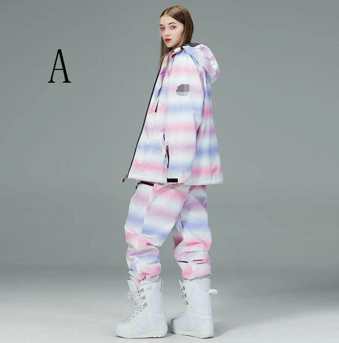 スノボ ウェア 新作 スキーウェア 暖かい スノボーウェア 防寒 大人 学生 ボードウェア 可愛い 女性用..