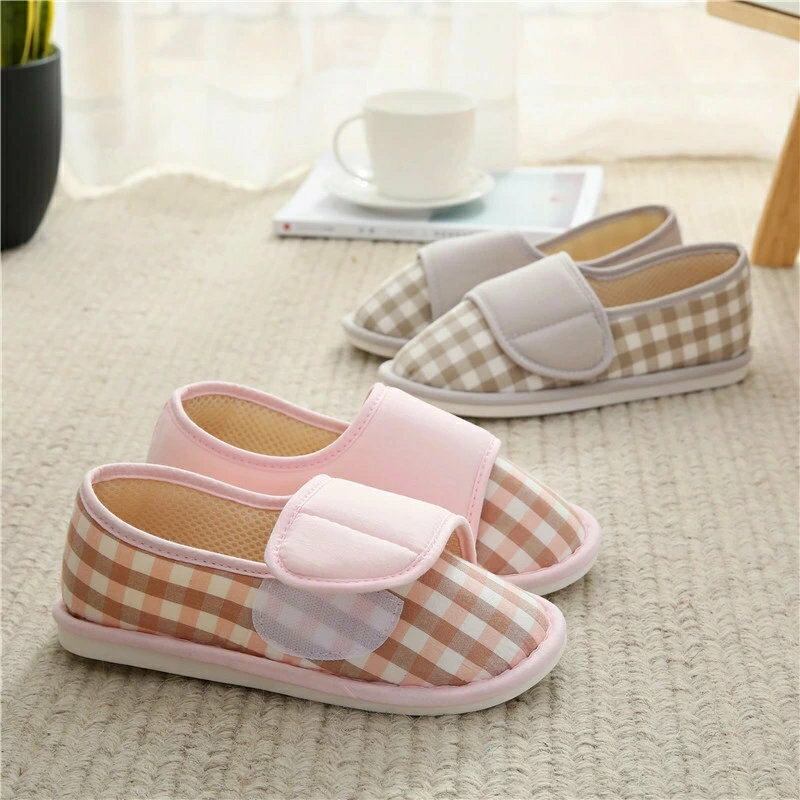 足セット ルームシューズ 介護シューズ おしゃれなスリッパ 女性用 レディース 高齢者 室内履き 履きや..