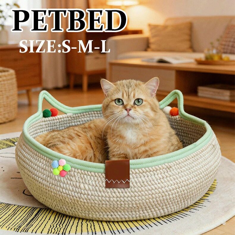 &nbsp;商品詳細 商品内容 ペットベッド 【仕様】 ■素材：ポリエステル40%、PP綿60% ■サイズ： S/M/L ■カラー：写真参考 ■特徴■ ふわふわ　超ボリューム！ぐっすり眠れます！　大人気！ 在庫 本製品が真空パックされていて、開封したら空気が入るとムクムク膨れます。形を整えてふわふわになれます。 当店では複数店舗で在庫を共有するシステムとなっております。そのため、ご注文後に商品が品切れとなっている場合がございます。 ご注文後に商品が品切れとなってしまった際には、メールもしくは電話にてご連絡いたします。 注意点 ●この商品は、ご家庭で水洗い（手洗い）ができます。 ●手洗いの際は、もみ洗いを避け、押し洗いをしてください。 ●製品の仕様は品質の向上・改善のため、予告なく変更となる場合があります。 【生産国】：中国 【商品について】 ●表記している商品以外のものはセットではございません。 ●表記しているサイズは平置きで採寸ですので、±2-3 cmの誤差が生じる場合がございます。 ●湿気た状態での過度の摩擦は、他のものに色移りすることがあります。 ●この製品は、洗濯の際多少色落ちいたしますので、他の物と分けて洗濯してください。 ●仕入れ時期により細部が画像と若干違う場合や日本語表示の品質タグがついていない場合がございます。気になさる方はご遠慮ください。 ●商品写真はできる限り実物の色に近づけるよう加工しておりますが、お客様が使用するパソコンのモニター設定や部屋の照明により多少、色の変化が感じられる場合がございます。 【生産について】 ●製造中（縫製、染色など）により商品において色味や柄、サイズに若干の誤差や、生地を織る際に糸の継ぎ目や多少のほつれ等が生じる場合がございますが、品質上の問題ではございませんのでご了承の上お買い求めくださいませ。 ●機械による生産の為、生地の継ぎ目の若干のズレやほつれなど、形やサイズに多少の誤差が生じる場合がございます。 ●同じ商品でも“生産時期”や“カラー“により形やサイズに多少の“誤差“が生じる場合もございます。 詳しくは商品画像や実寸サイズにてご確認くださいませ。 ●プリント生地の商品については、生地の裁断・縫製方法により写真と同様の柄が出ない場合がございます。 ※皆様により良い商品をより安くご提供させて頂けますよう、お注文の際は、サイズ・カラー等よくご確認の上、ご注文くださいますようお願い申し上げます。 ※予め十分ご確認の上、ご注文頂きますようお願い申し上げます。 【検索キーワード】アメリカン ショートヘアー 猫 ベッド 猫 ベッド ドーム 猫 ドーム 型 ベッド 猫 ベッド 冬 ドーム 猫 ベッド おしゃれ ねこ ベッド 猫 ベッド ドーム型 猫 おもちゃ 犬 ベッド ドーム ハウス 犬 ベッド ドーム 冬 犬 ベッド ドーム lサイズ 犬 ベッド ドーム 暖かい 犬 ベッド ドーム 洗える 犬 ベッド 丈夫 ペットベッド 冬 ペットベッド ドーム ペットベッド ふわふわ ペットベッド 犬 猫 ベッド 冬 ドーム 犬 ペットベッド 猫 ペットベッド 寝袋 ペットベッド 可愛い ふわふわ もこもこ 寝床