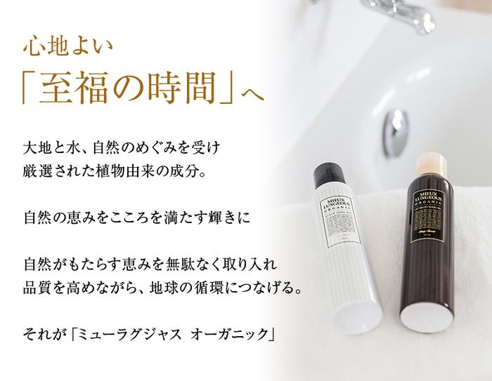 ●公式●　ミューラグジャス　MIEUX LUXGEOUS　炭酸シャンプー2本＋ペーパーバッグ02