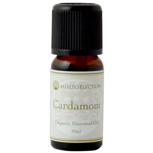オーガニックエッセンシャルオイル カルダモン 10ml【メール便対象】 オーガニックエッセンシャルオイル カルダモン 10ml【メール便対象】