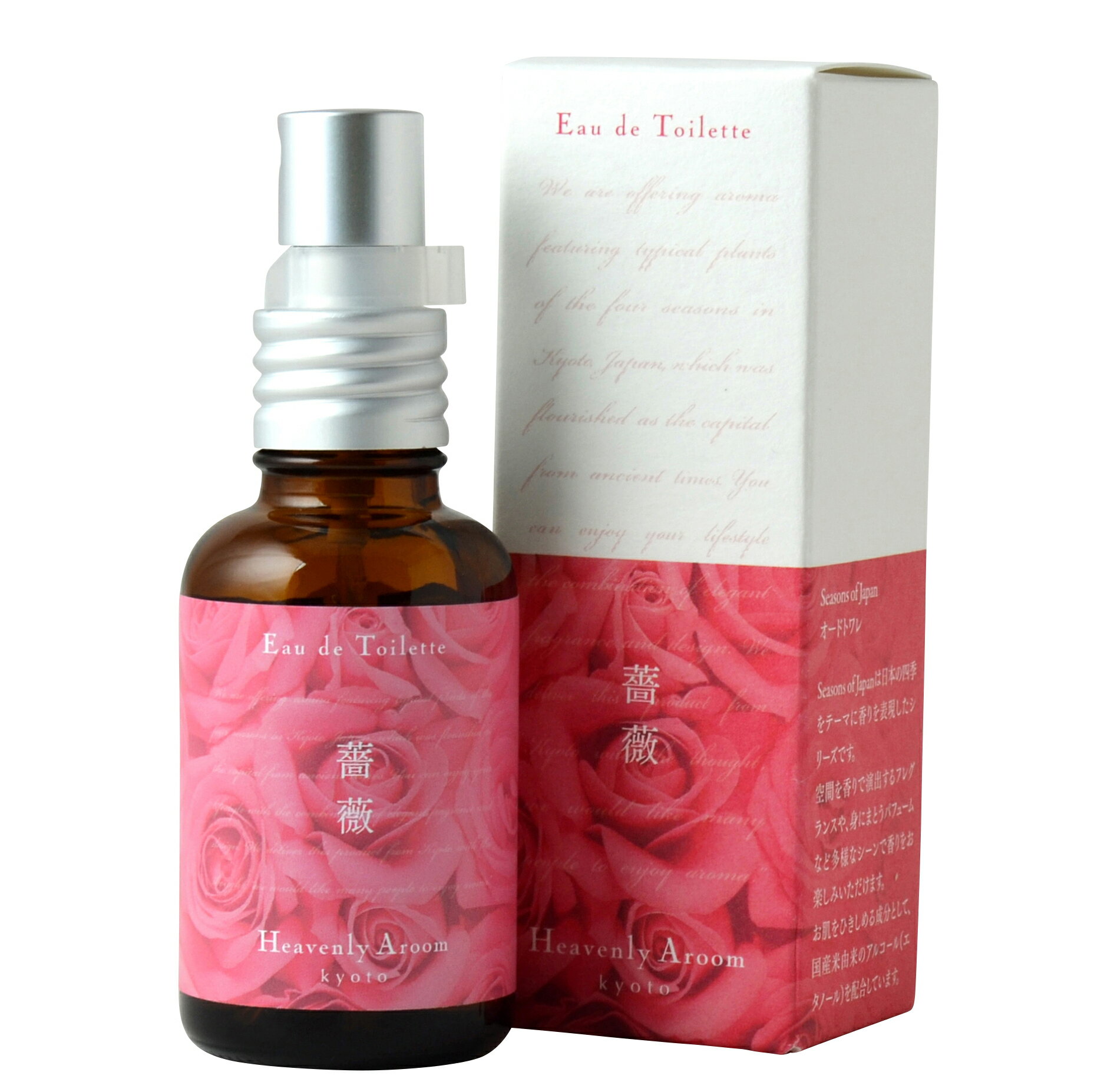 乐天商城 - Heavenly Aroom オードトワレ Seasons of Japan 薔薇 30ml
