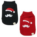 ★FouFou Dog★Santa Stache Sweater犬用サンタ柄セーター