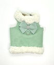 ★Susan Lanci/スーザンランシー★Bowzer with Nouveau bow犬用スワロフスキコートMint×Mint with Silver St...