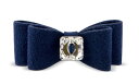 ★Susan Lanci★スーザン ランシーBig Bow Hair Bowペット用髪留めインディゴ
