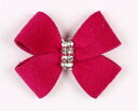 ★Susan Lanci★スーザンランシーNouveau Hair Bowペット用髪留め_ラズベリー