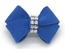 ★Susan Lanci★スーザンランシーNouveau Hair Bowペット用髪留め_ロイヤルブルー