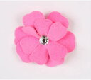 ★Susan Lanci★スーザンランシーTinkies Garden Hair Bow_Perfect Pink犬用ヘアボウ