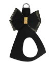 Susan Lanci/X[UV[Black Glitzerati Double Nouveau Bow HarnessXtXL[tn[lX