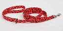 ★Susan Lanci★スーザンランシーCheetah Couture Plain Leashウルトラスエードリード(マンゴーチータ)