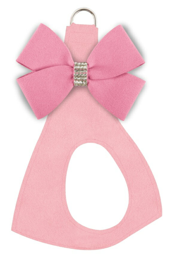 ★Susan Lanci/スーザンランシー★Nouveau Bow　Harness_パピーピンク×パーフェクトピンクスワロフスキー..