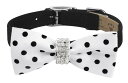 Susan LanciX[UV[Giltmore Black & White Polka Dot Bow Tie 1/2