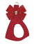 ★Susan Lanci/スーザンランシー★Stardust Nouveau Bow Harnessレッドスワロフスキー付ハーネス