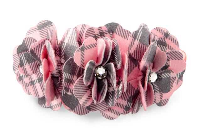 Susan Lanci󥷡Scotty Collar Puppy Pink Plaidѥեդ