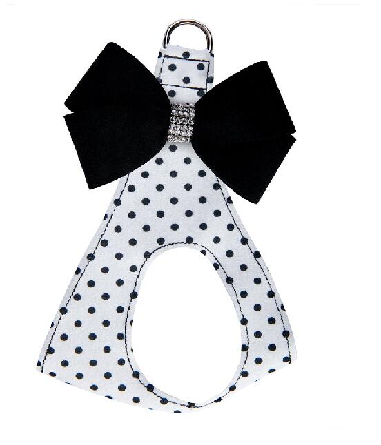 Susan Lanci/󥷡Black & White Polka Dot Harness with Black Nouveau Bowեեϡͥ