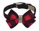 Susan LanciX[UV[Red Gingham Nouveau Bow CollarpXtXLt