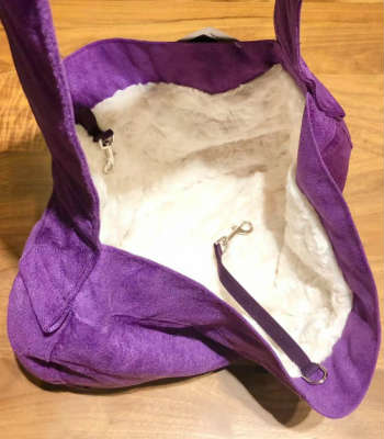 ��Susan Lanci�����������󥷡� Luxe Suede Cuddle Carrier���顼�����᥸����