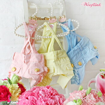 ★Wooflink★（ウーフリンク）RUFFLE PASTEL PANTS犬用パンツ