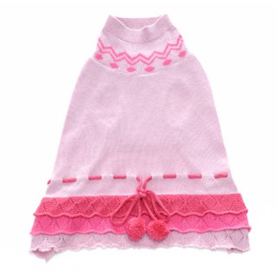 ★Pooch Outfitters/プーチアウトフィッター★Tatiana Sweater Dress_Pink犬用ニットドレス(ピンク)