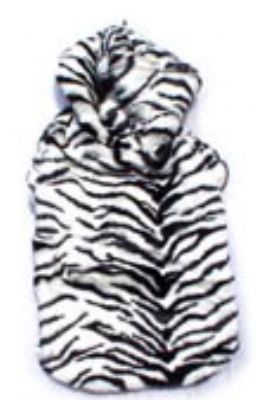 ★Puppe Love★Zebra Fur Coat犬用ゼブラ柄フェイクファーコート