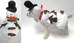 ★Puppe Love★Snowman Costume犬用スノーマンコスチューム