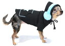 ★Hip Doggie/ヒップドギー★Blue Earmuff Hoodie犬用セーター