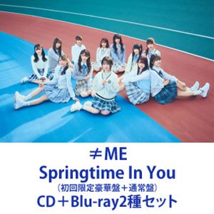 Pop JAPANizu - ≠ME / Springtime In You（初回限定豪華盤＋通常盤） [CD＋Blu-ray2種セット]