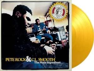 ͢ ROCK PETE  C.L. SMOOTH / MAIN INGREDIENT TRANSLUCENT YELLOW COLORED [2LP]