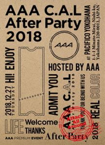 Music - AAA C.A.L After Party 2018 [Blu-ray]