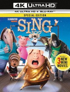 SING／シング［4K ULTRA HD ＋ Blu-rayセット］ [Ultra HD Blu-ray]