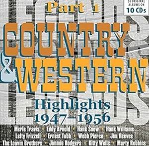 Artist Name: K - 輸入盤 TRAVIS ／ SNOW ／ WILLIAMS ／ REEVES ／ ROGERS A.O / COUNTRY ＆ WESTERN [10CD]