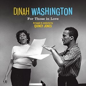 輸入盤 DINAH WASHINGTON / FOR THOSE IN LOVE [LP]