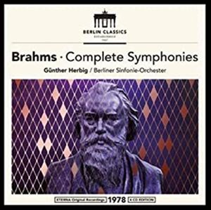 輸入盤 GUNTHER HERBIG / BRAHMS ： COMPETE SYMPHONIES 