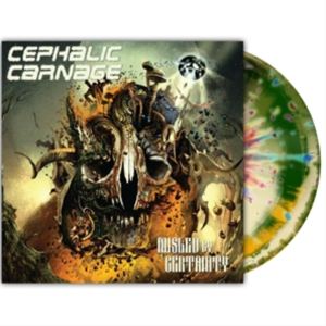 ͢���� CEPHALIC CARNAGE / MISLED BY CERTAINTY ��TRI-COLOR MERGE WITH SPLATTER�� [2LP]