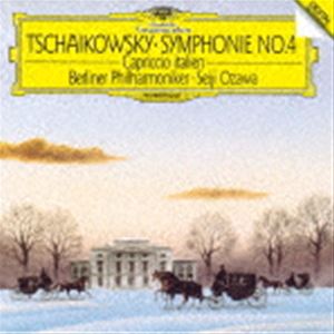 小澤征爾（cond） / チャイコフスキー：交響曲第4番、イタリア奇想曲（SHM-CD） [CD]