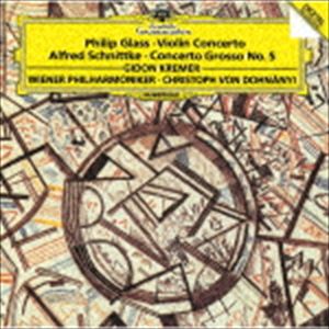 ギドン・クレーメル（vn） / グラス：ヴァイオリン協奏曲 シュニトケ：合奏協奏曲第5番（SHM-CD） [CD]